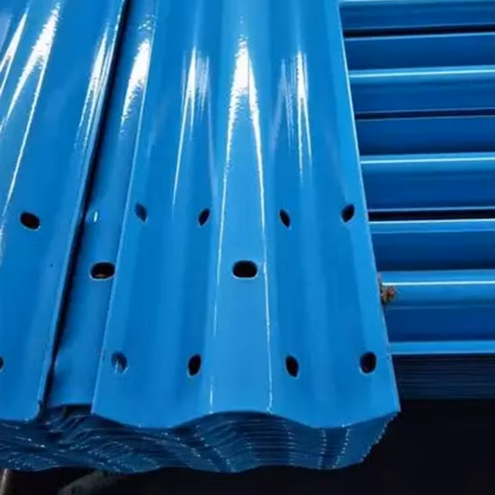 Aashto M180 Hot Dippped Galvanized Q235 Q345 Steel Highway W Beam Guardrail for Sale
