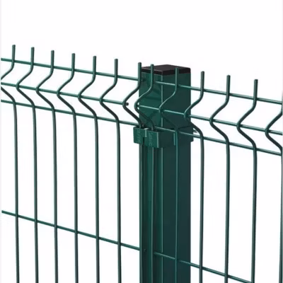 China Factory Powder Coated 3D Curved Wire Mesh Fence Panel for Garden Fencing Trellis Garden Fence Panel